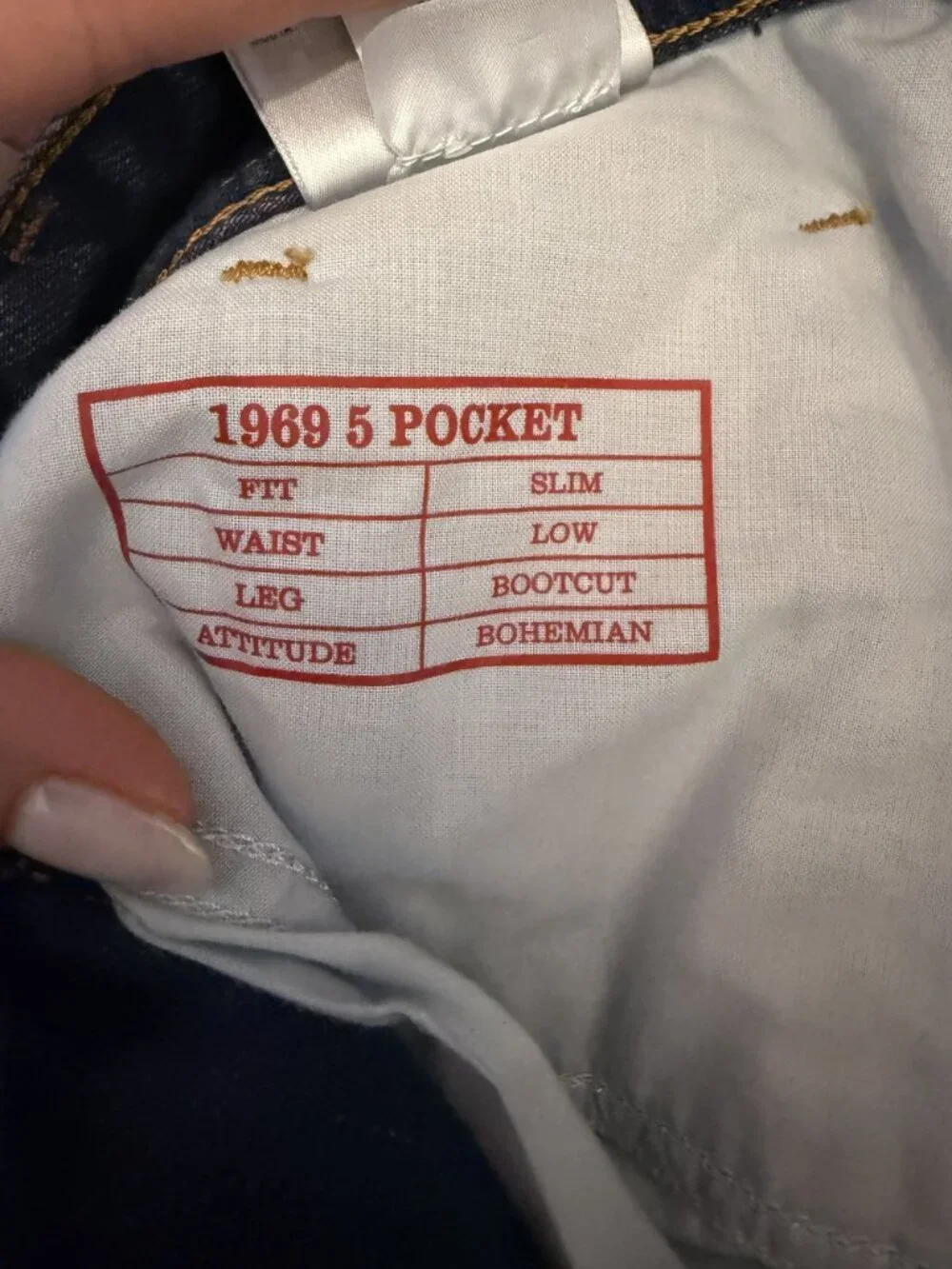 NWT Diesel Women's Blue Denim Jean s1969 D-Ebbey Bootcup Size 32 $375 [jb] - Picture 6 of 10